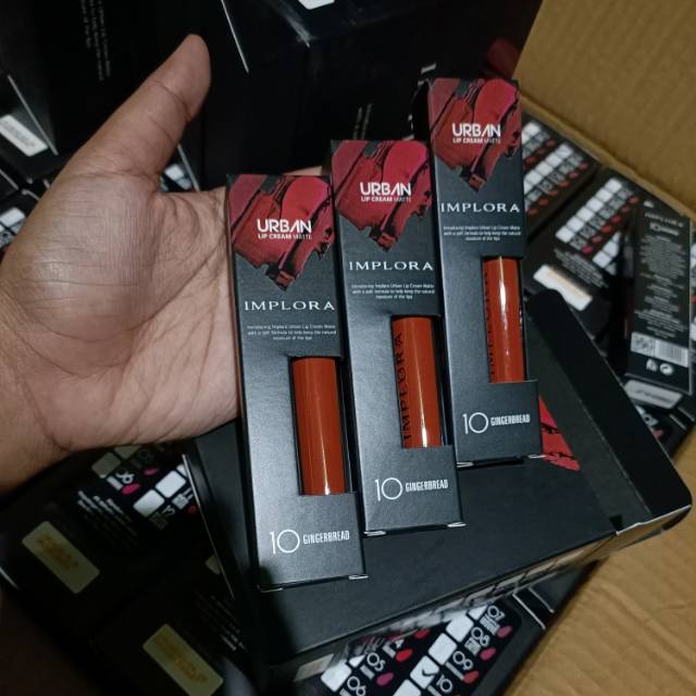 No 10 nomer implora Lip cream Matte Urban gingerbread