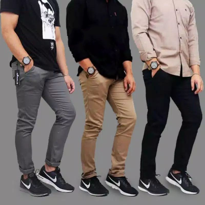 CHINOS PRIA  PANJANG / SLIMFIT /MURAH /|HALUS size 27-38