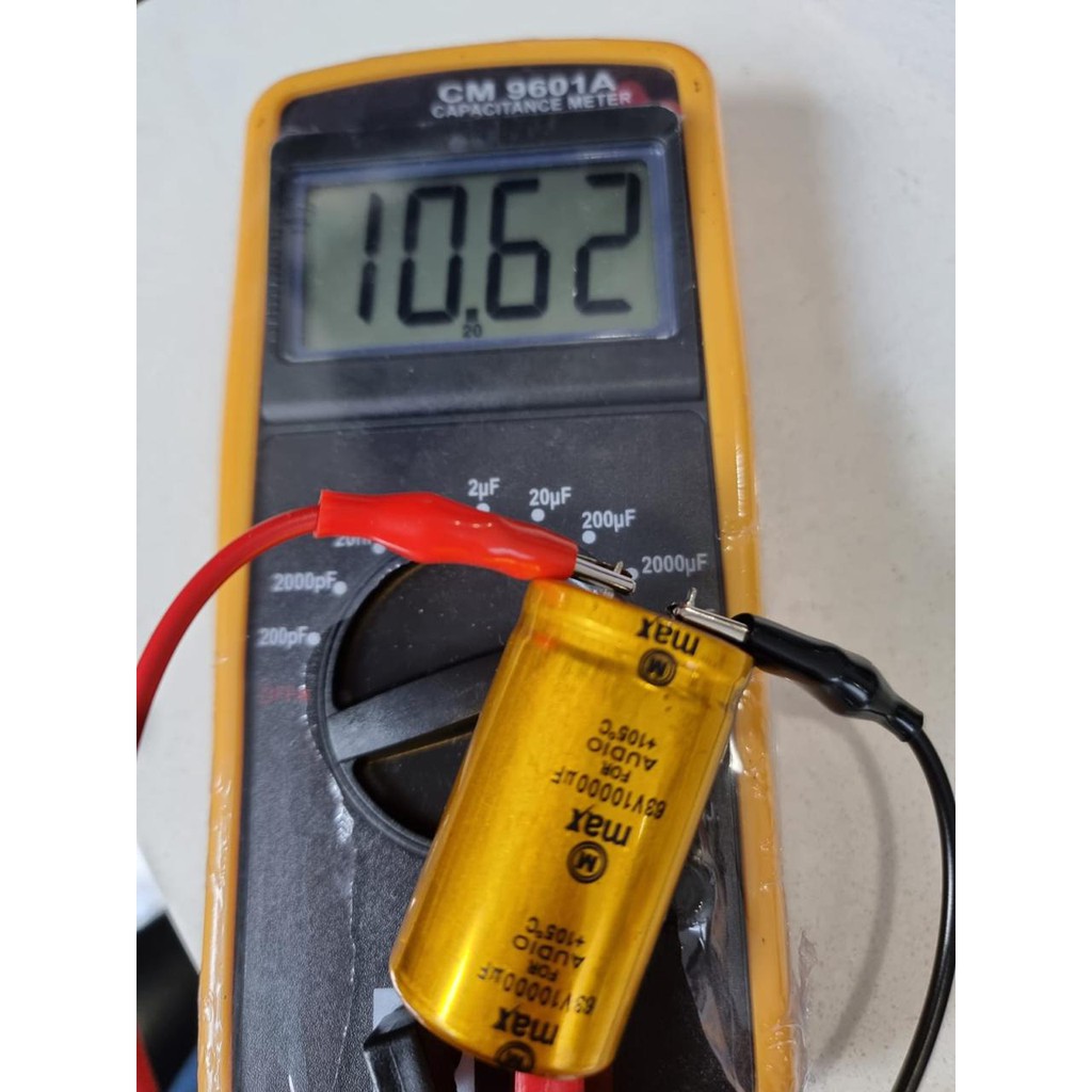 ELKO 10.000UF - 50V MAX GOLD