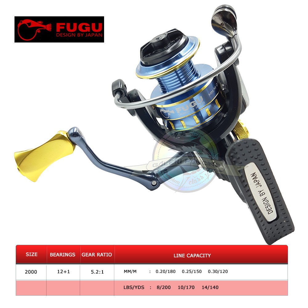Reel Pancing Fugu Takeda 2000 - Power Handle