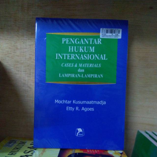 Buku Pengantar Hukum Internasional Mochtar Kusumaatmadja Original Shopee Indonesia