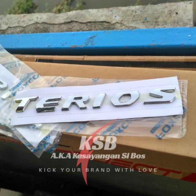 Jual Engine Hood Emblem Terios Emblem Kap Mesin All New Terios Emblem Terios Indonesia