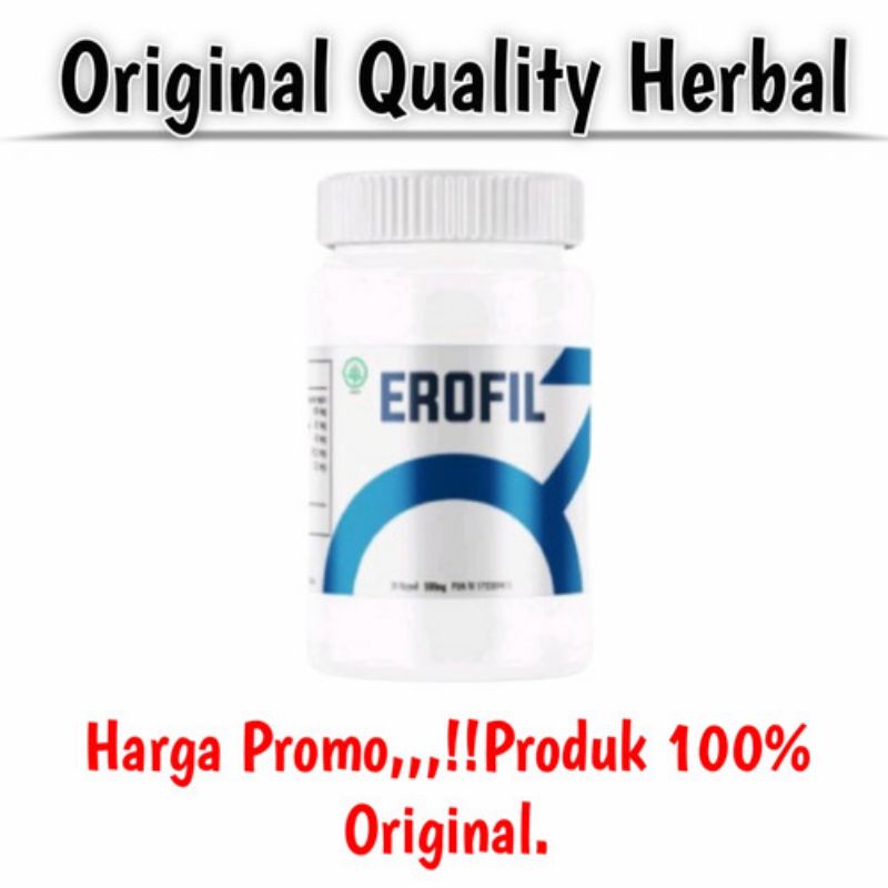 EROFIL Obat Erofil Asli Original Obat Herbal Pria Vitalitas Bergaransi Berkuslitas