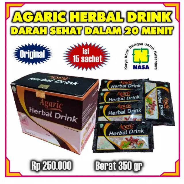 

Herbal Drink Agaric Minuman Herbal Kesehatan Tubuh new