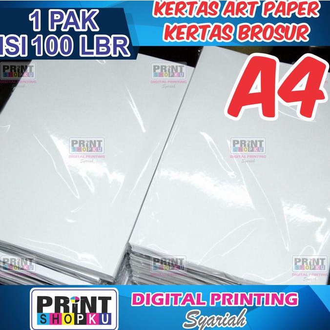 

Produk Terbaik] A4 Kertas Art Paper 120 Gsm - A4