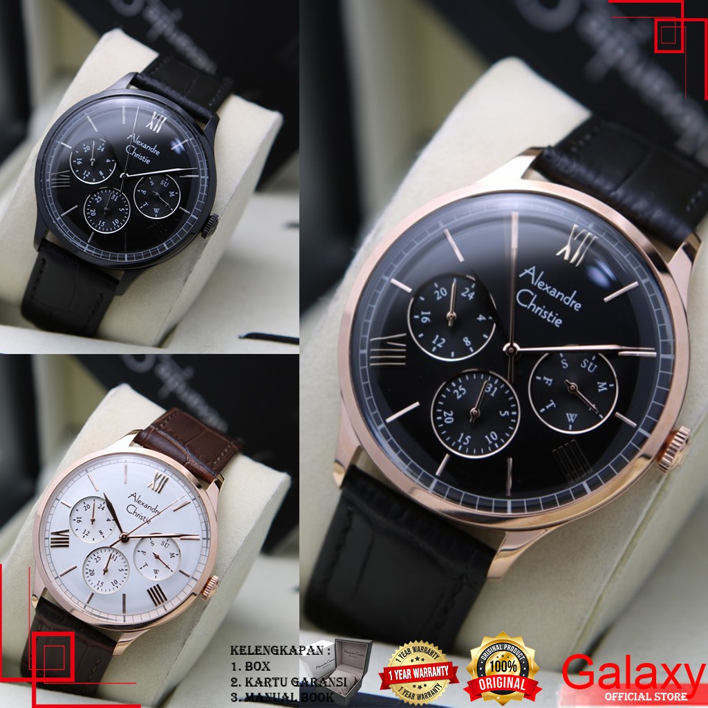 JAM OROGINAL ALEXANDER CHRISTIE PRIA ORIGINAL JAM TANGAN ALEXANDRE CHRISTIE PRIA JAM ALEXANDER CRIST