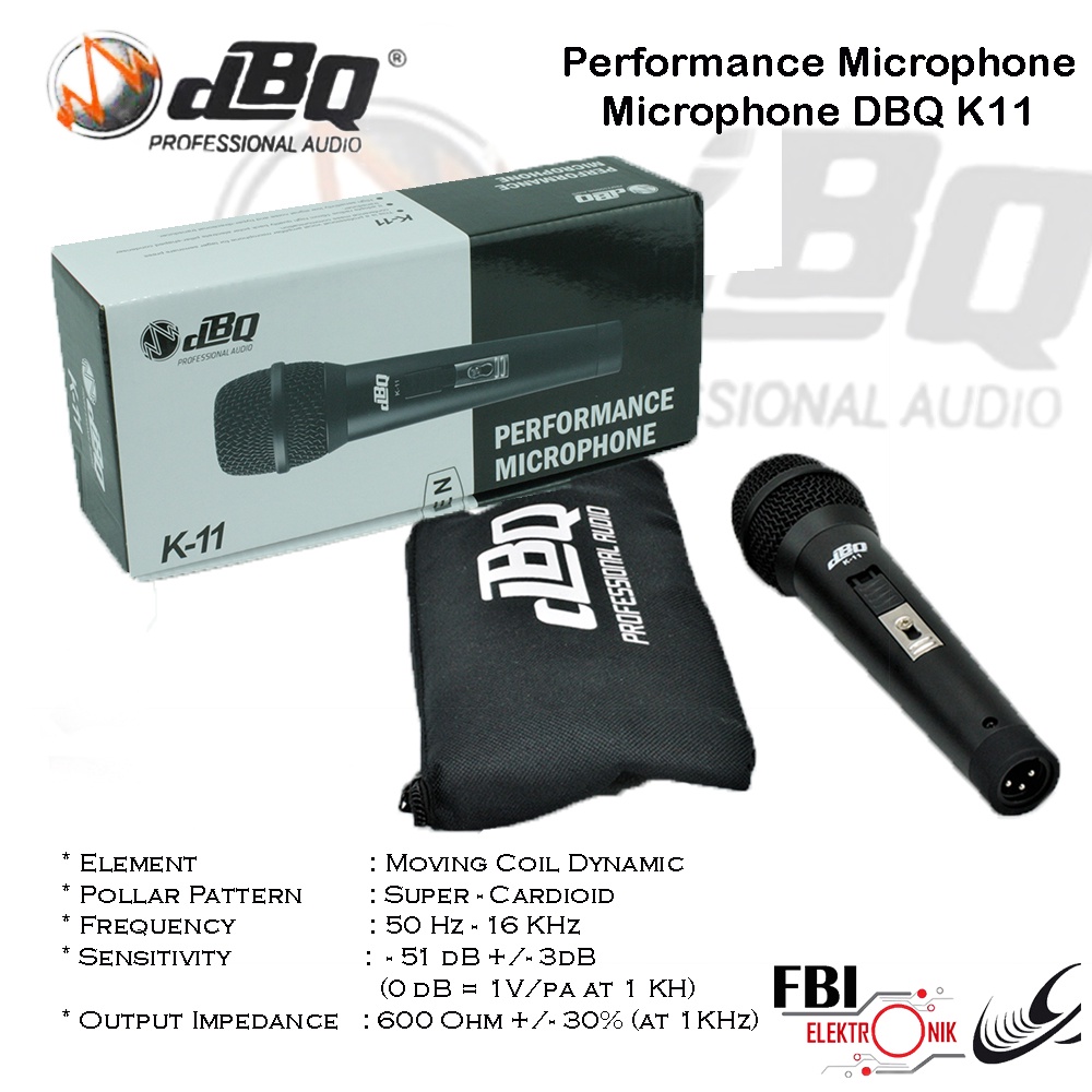 MIC DBQ K 11 / MICROPHONE DBQ ORIGINAL K-11