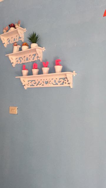 Je Rak Dinding Ukir Klasik Kayu 3in1 Tipe 01 / Rak Dinding Vintage Gantung Dekorasi Hiasan Dinding