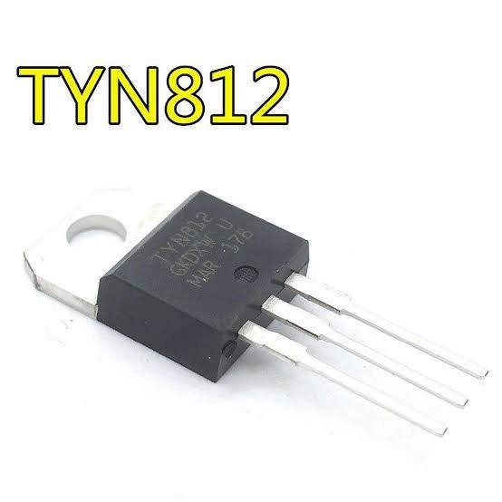 TYN812 TYN 812 Thyristor 800V 12A To-220 SCR Unidirectional 1W