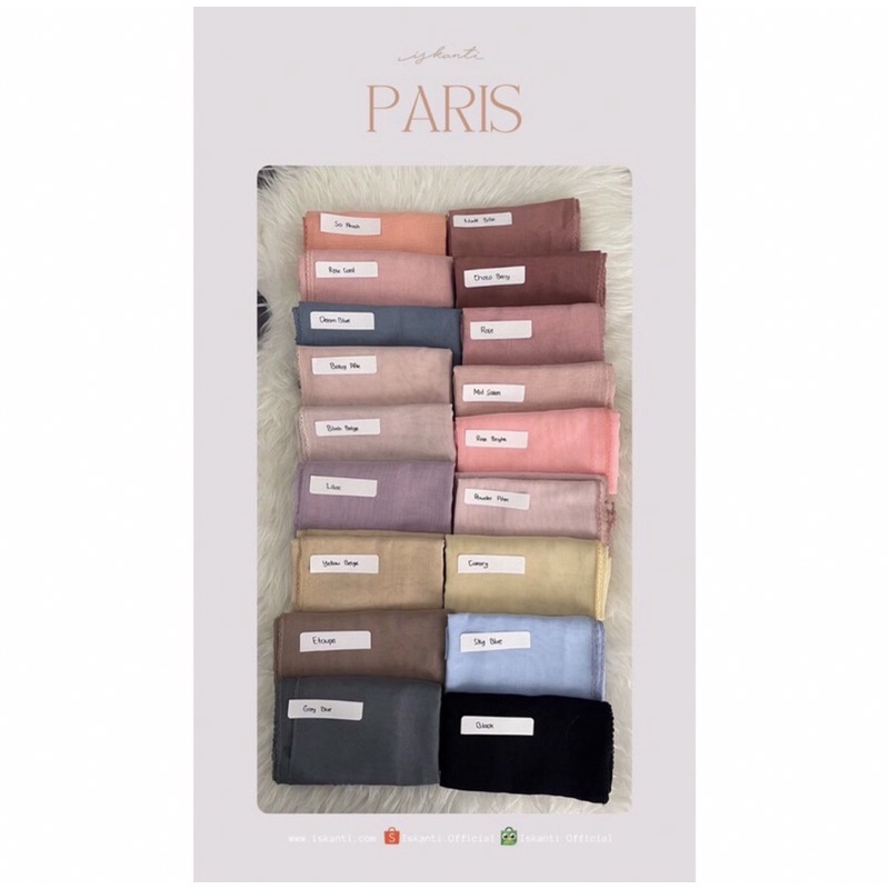 Paris scarf by Iskanti (NEW)