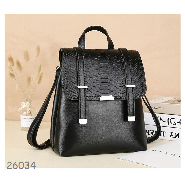 DS26034 Tas wanita impor / tas multi fungsi / tas ransel wanita / tas model korea