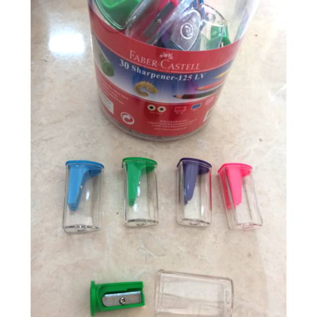 

Serutan faber castell 125 LV / Rautan pensil faber castel per pcsl