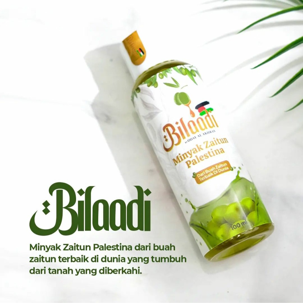

Minyak Zaitun Palestina Bilaadi 100ml