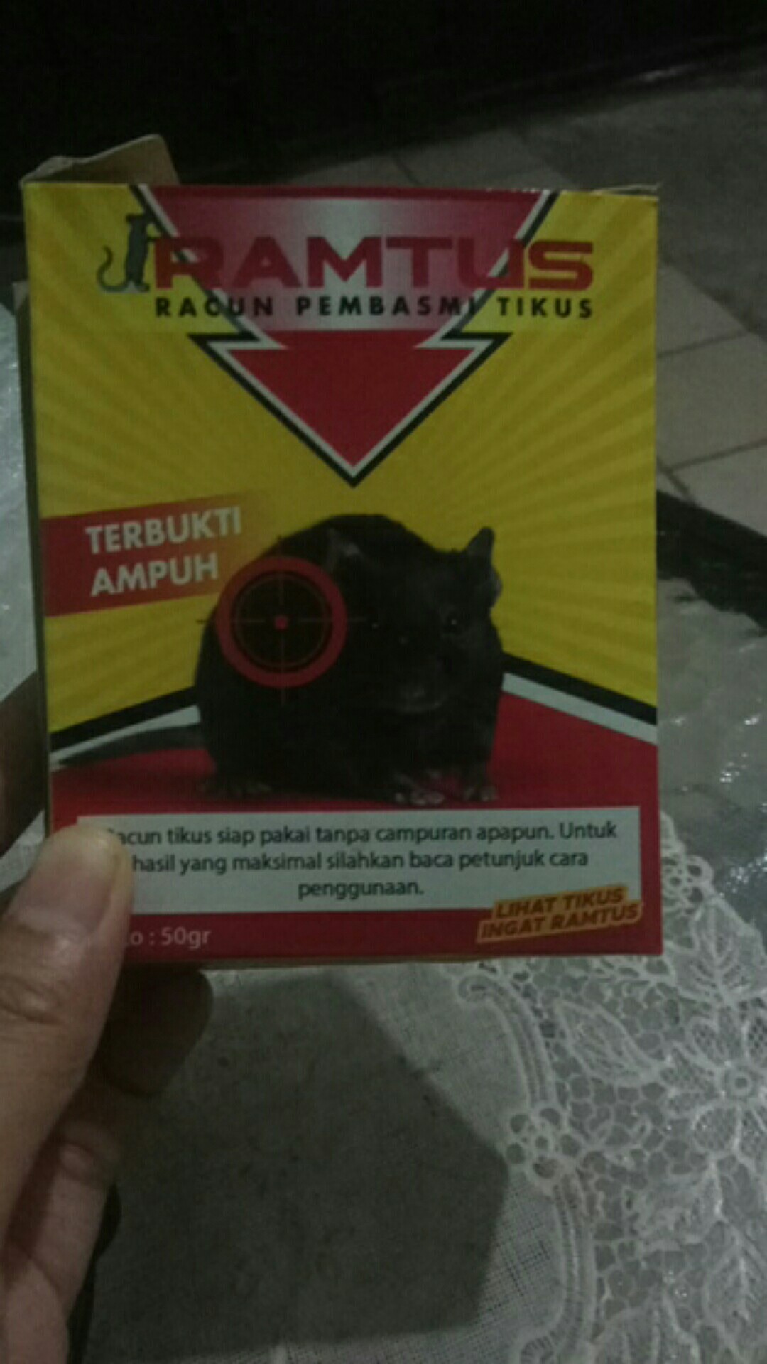 Perangkap Pengusir Obat Racun Tikus Ramtus Mati Kering Ampuh