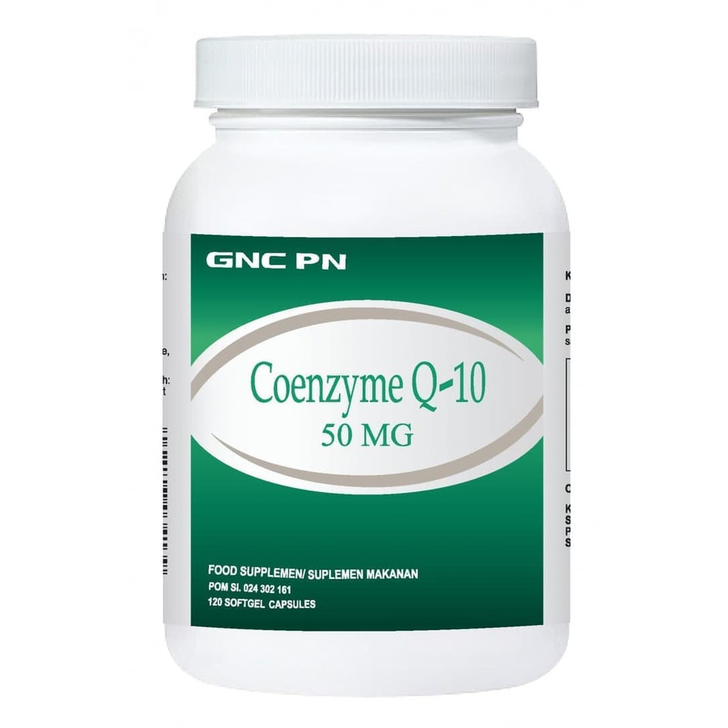 GNC PN Coenzyme Q-10 50MG (774422) BPOM