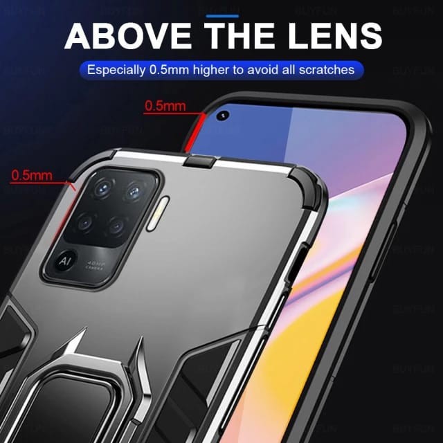 OPPO RENO 6 4G 5 / RENO 5F 4G / 5G SOFT CASE HYBRID PANTHER SERIES