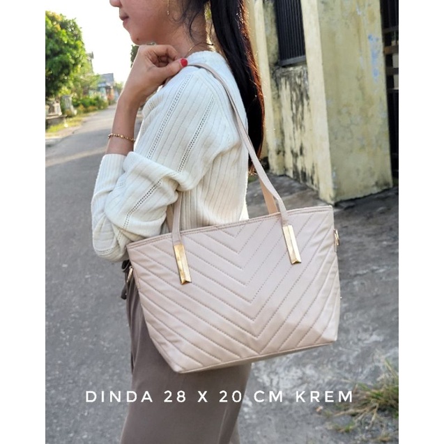 Dinda Totebag Shopper Tas Kerja Wanita