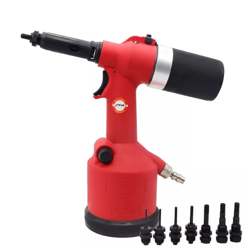 Pneumatic Air Rivet Nut Gun Otomatis, Rivet Mur  M3 M4 M5 M6 M8 M10 M12