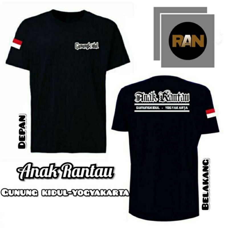 KAOS ANAK RANTAU GUNUNGKIDUL YOGYAKARTA