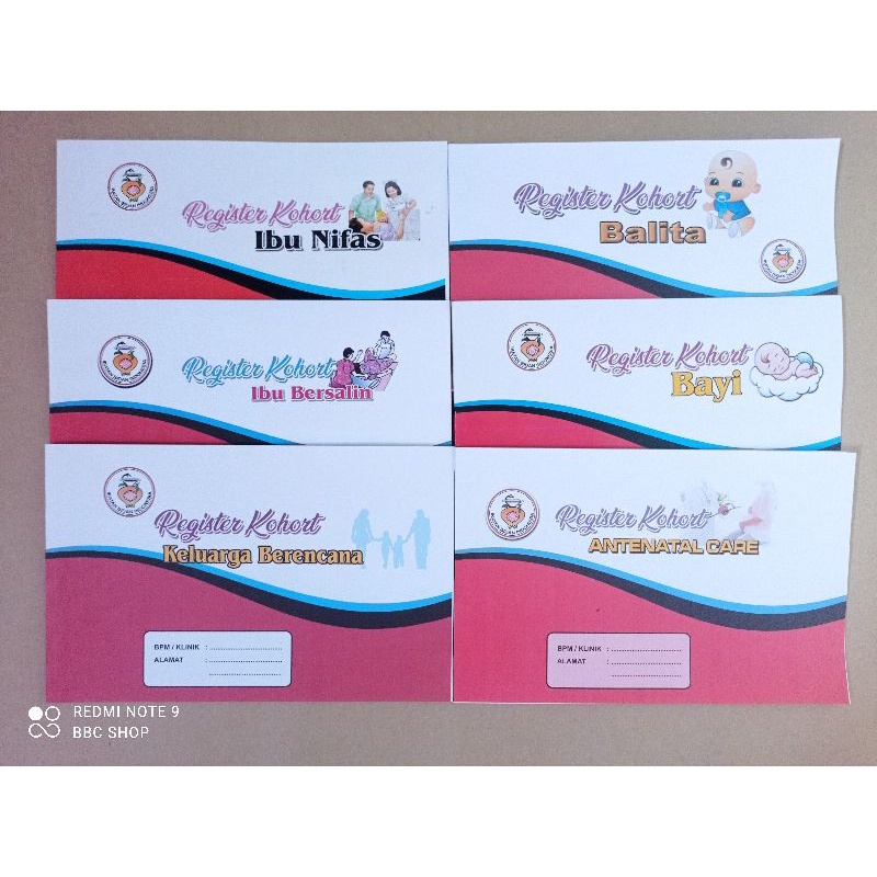 

PAKET 6 BUKU REGISTER KOHORT (6 MACAM)