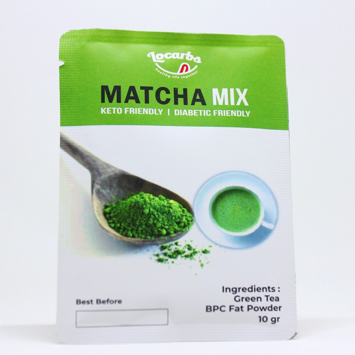 

LA KETO - MATCHA MIX LOW CARB KETOFRIENDLY /5 Sachet @10gr