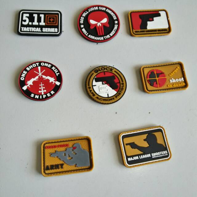 Patch rubber mix pmi,paskibaraka,provos,raimas,tagana,bela negara,tactical,511,basarnas,airforce dll