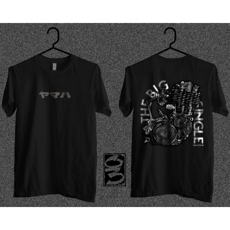 kaos Motor gambar mesin SR 400