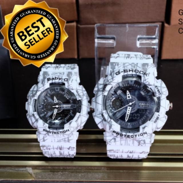 BEST SELLER  JAM TANGAN COUPLE G-SHOCK GA 110 JAM COUPLE GSHOCK ANTI AIR