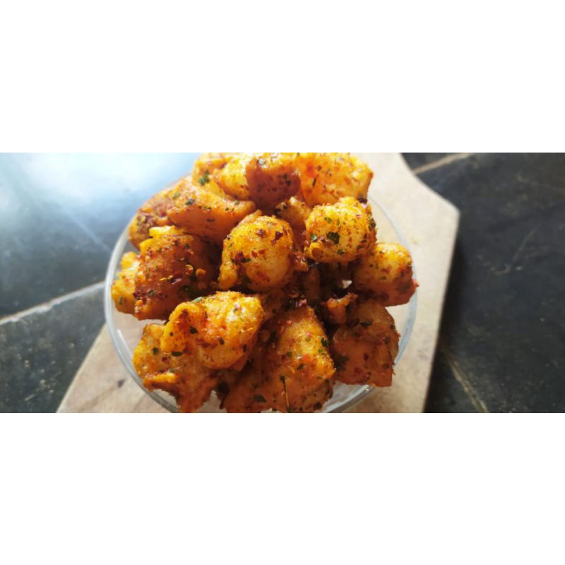 

BATAGOR MINI /SIOMAY MINI bumbu daun jeruk | cemilan pedas viral kriuk 150gram