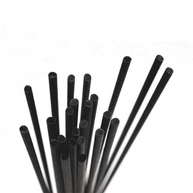 Fiber Stick Reed Diffuser Hitam Tipe Lurus bukan rotan-1