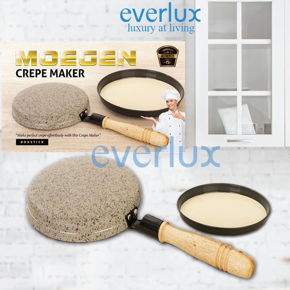 Waffle Maker Everlux CREPE MAKER Cetakan kue kulit lumpia Crepes Panci set Cetak risoles Creper Prom