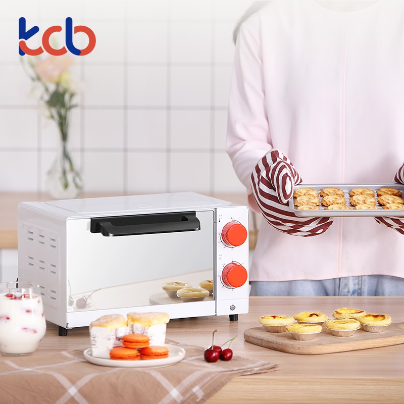 Mini Electric Baking Cookies Toast Steak Oven Household Multifunctional 10L Black