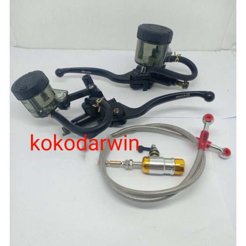 master rem set kiri kanan brembotabung minyak rem jumbokelengkapan :master rem ( kiri kanan ada brek