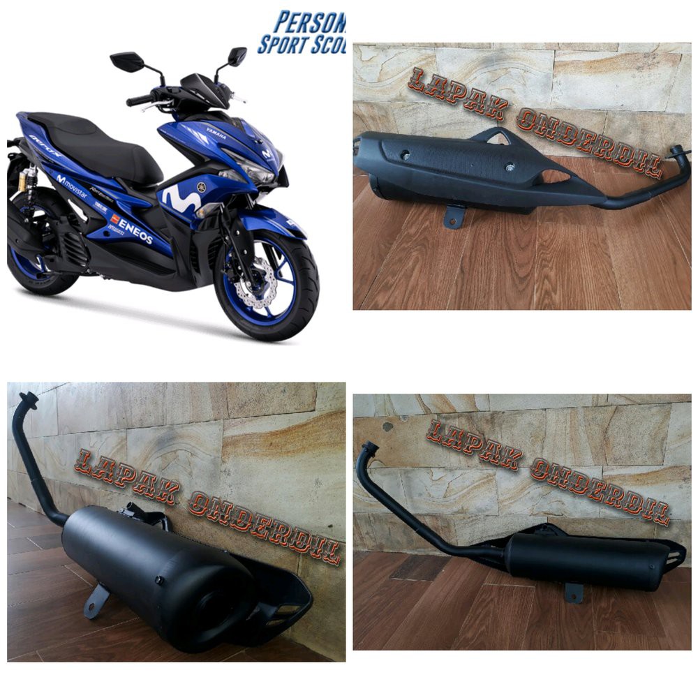 knalpot racing bobokan yamaha aerox 155 full bass Murah bac 7378