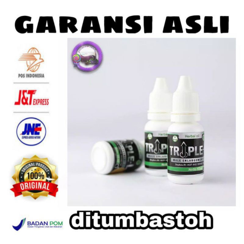 ( TERLARIS ) TRIPLE L Obat Herbal Pria Vitalitas Agar Tahan Lama - Aman Terpercaya