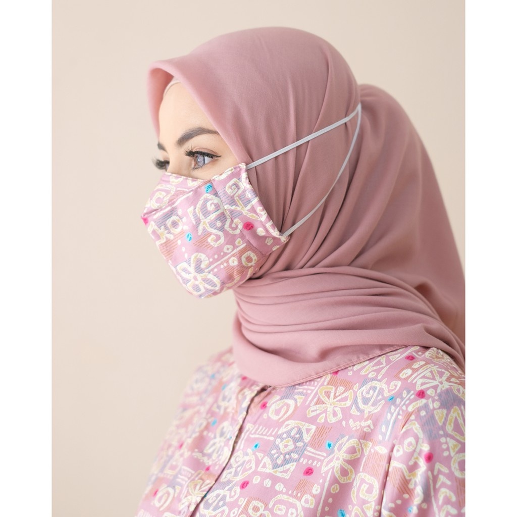 FREE   MASKER - GOLTA BATIK - Baju Kerja Wanita Terbaru by Hijab Mamah icis