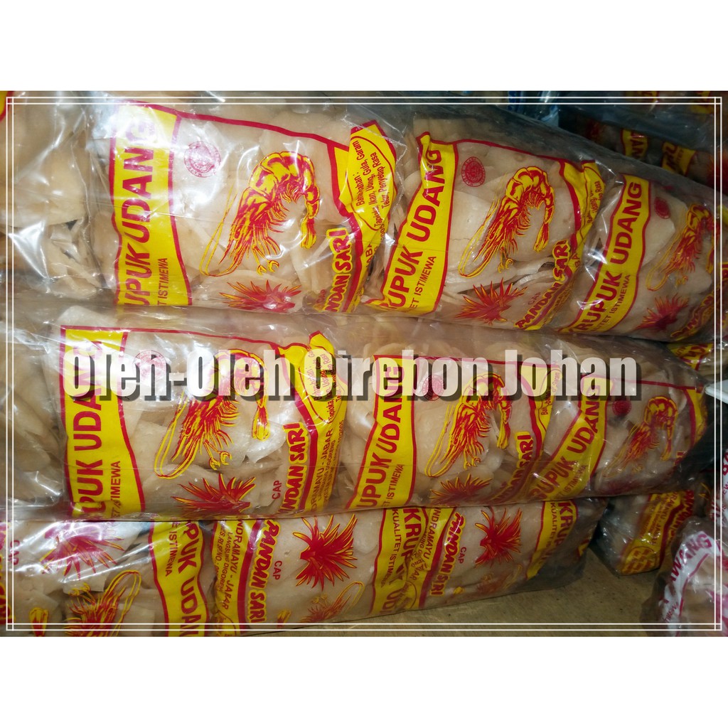 

Krupuk Udang Pandan Sari (ball isi 20 bungkus)