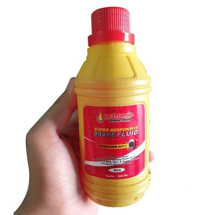 Minyak Rem Motor Mobil Dot3 Brake Fluid Dot-3 PETROASIA Original 300ml