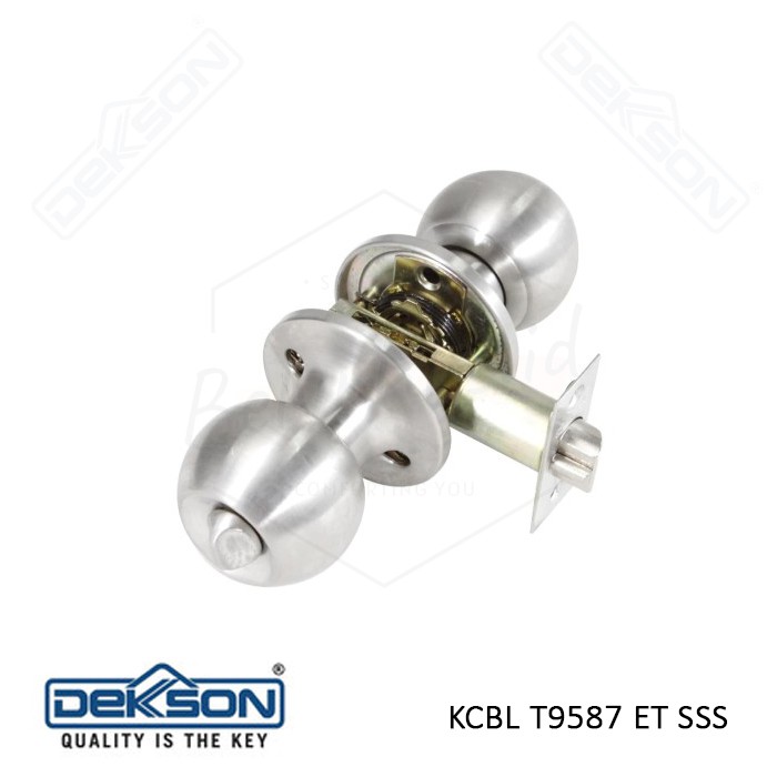 KCBL T9587 ET SSS | Kunci Bulat Dekkson | Kunci WC | Bathroom Key