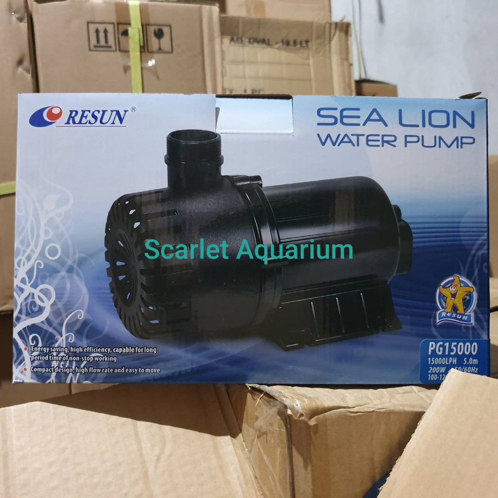 RESUN PG 15000 Sea Lion Water Pump / Pompa Air Aquarium