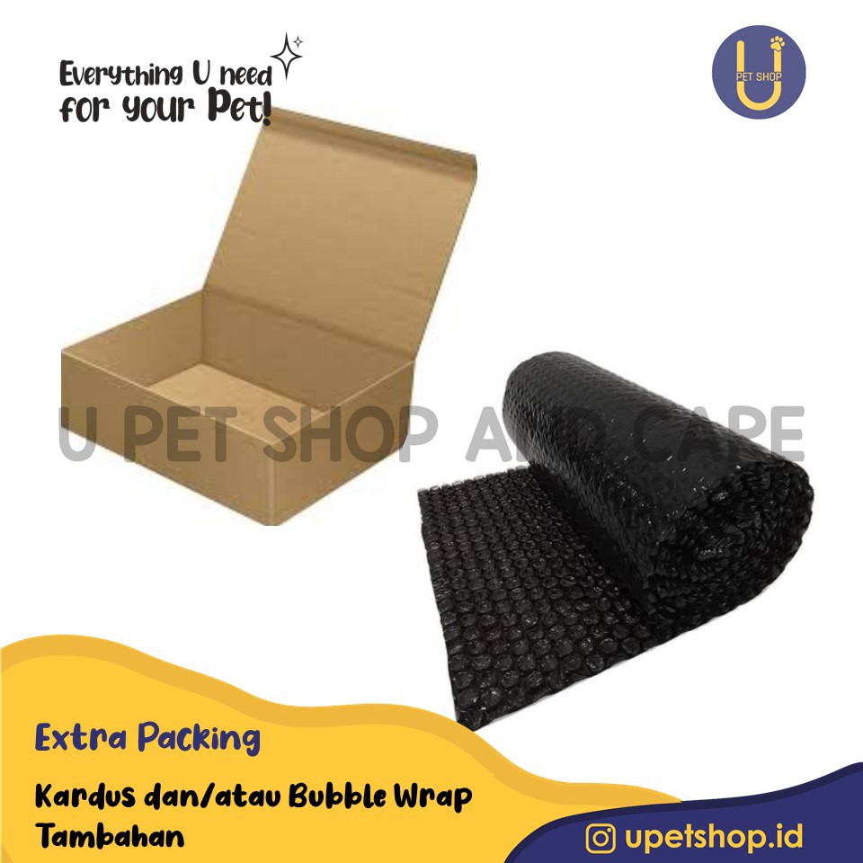 

EXTRA PACKING (KOTAK dan atau BUBBLE WRAP) | Tambahan Packing untuk Produk Pesanan