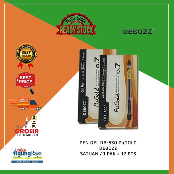 

PEN GEL DB-530 PUGOLD 0.7MM DEBOZZ