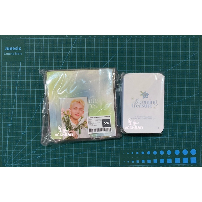 READY PC TINCASE BINDER BLOOMING TREASURE JIHOON JUNKYU ASAHI HARUTO DOYOUNG (SEALED FULLSET)