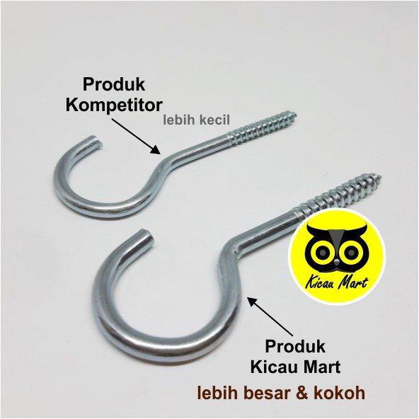 Gantungan Atap Dior Cantolan Gantung Mini Plafon Langit Langit Sangkar Kandang Burung Murai Kotak