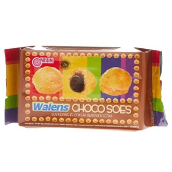 

Nissin Walens Choco Soes Sus Kering Isi Cokelat Pasta 100gr