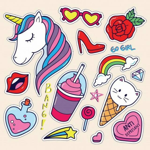 

Stiker Tumblr unicorn