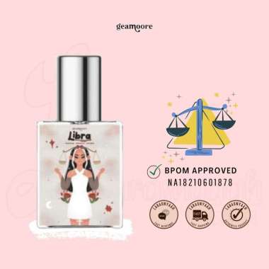 ❄️MATCHA❄️ GEAMOORE ZODIAC SERIES PARFUME - PARFUM ZODIAK SERIES BPOM ORIGINAL-LIBRA
