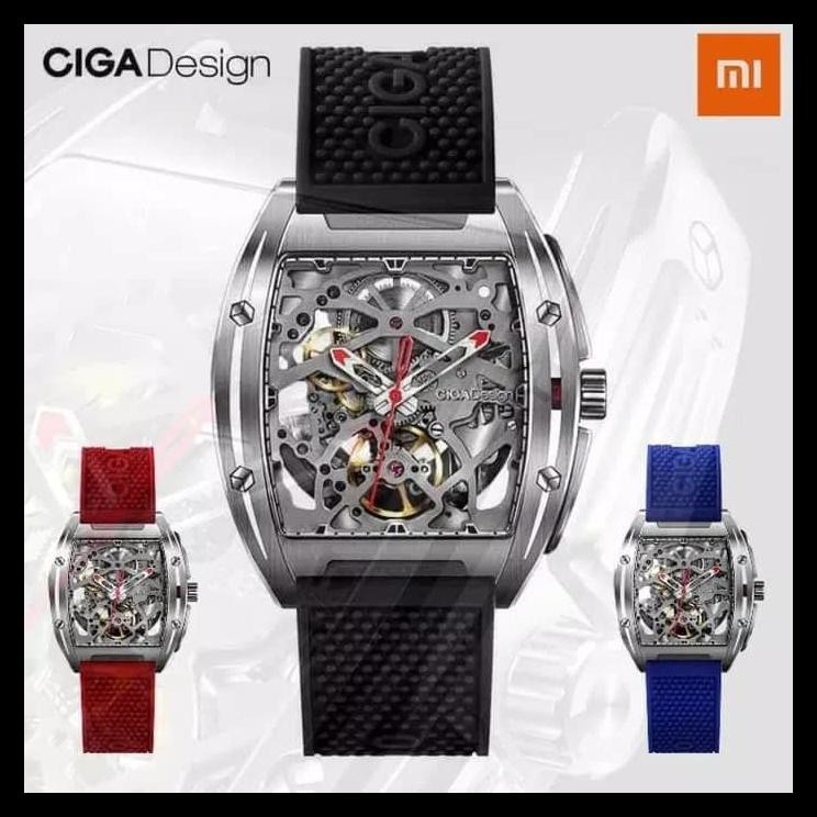 Indh Jam Tangan Xiaomi CIGA Z Series Design Automatic Watch Special Edition - Hitam PROMO SPECIAL