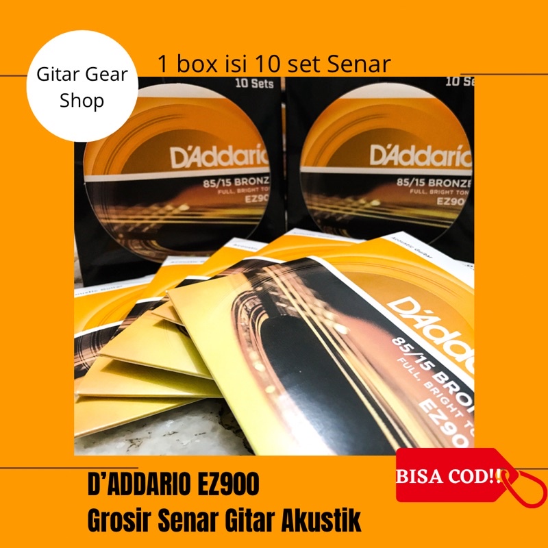 (PAKET USAHA RESELLER) SENAR GITAR AKUSTIK TALI GITAR AKUSTIK SENAR D ADDARIO SENAR GITAR 1 SET SENAR D’ADDARIO 1 SET SENAR GITAR AKUSTIK 1 SET TALI GITAR 1 SET