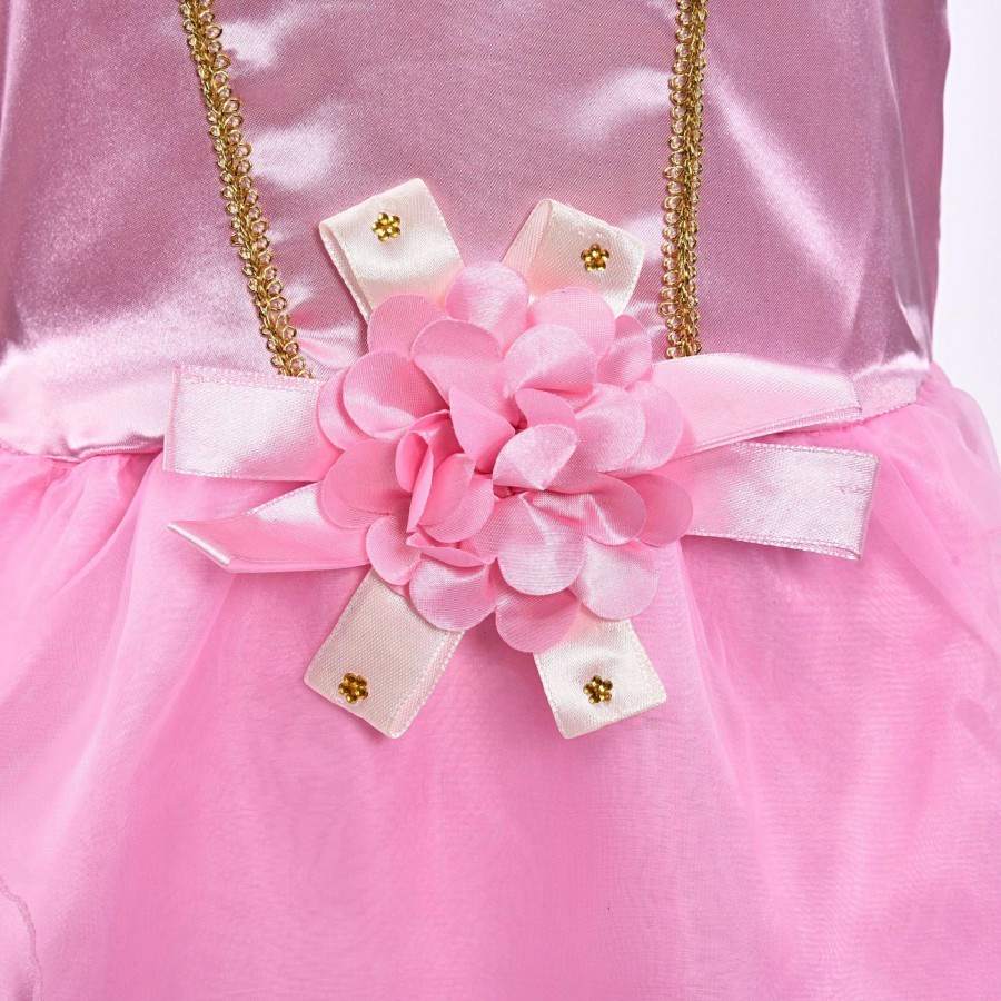 Princess Sleeping Beauty Costume Dress Pesta Pink Putri Tidur Aurora